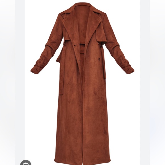 TRENCH COAT Elegant Brown - Picture 6 of 15